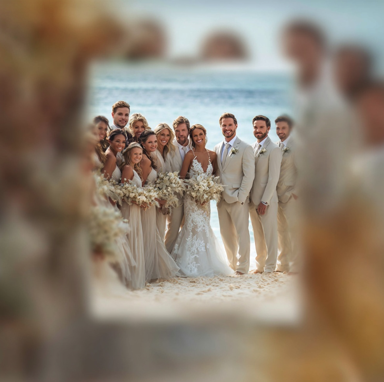 Custom photo magnet